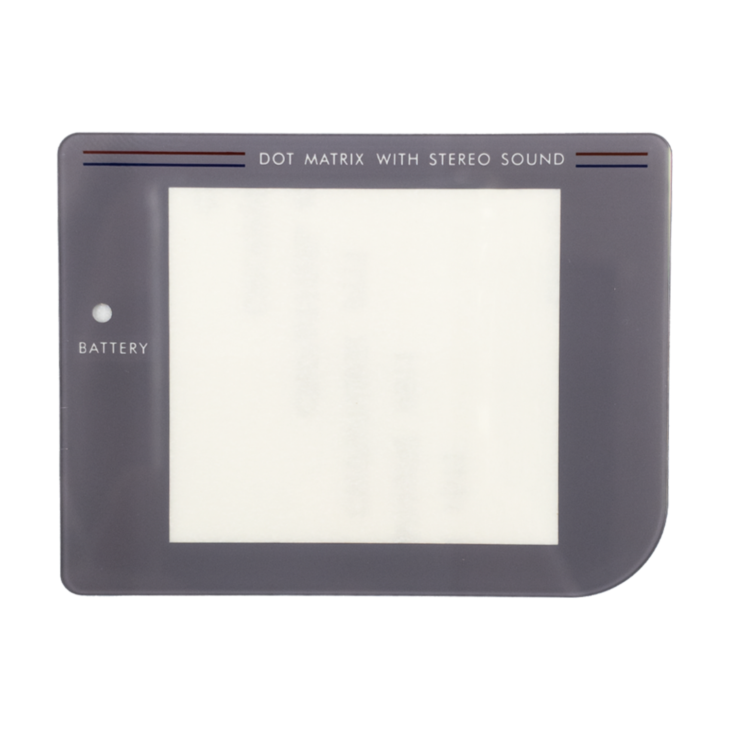 Ecran Vitre De Remplacement Compatible pour Game Boy FAT classique Ecran Vitre De Remplacement Compatible pour Game Boy FAT classique