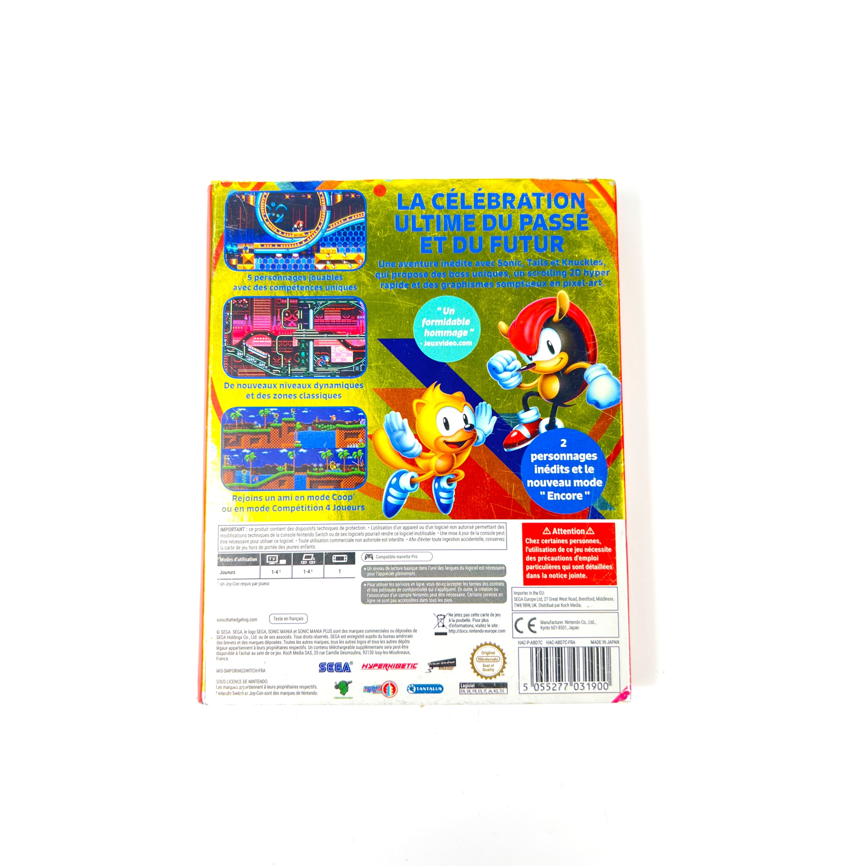 Sonic Mania Plus avec Artbook