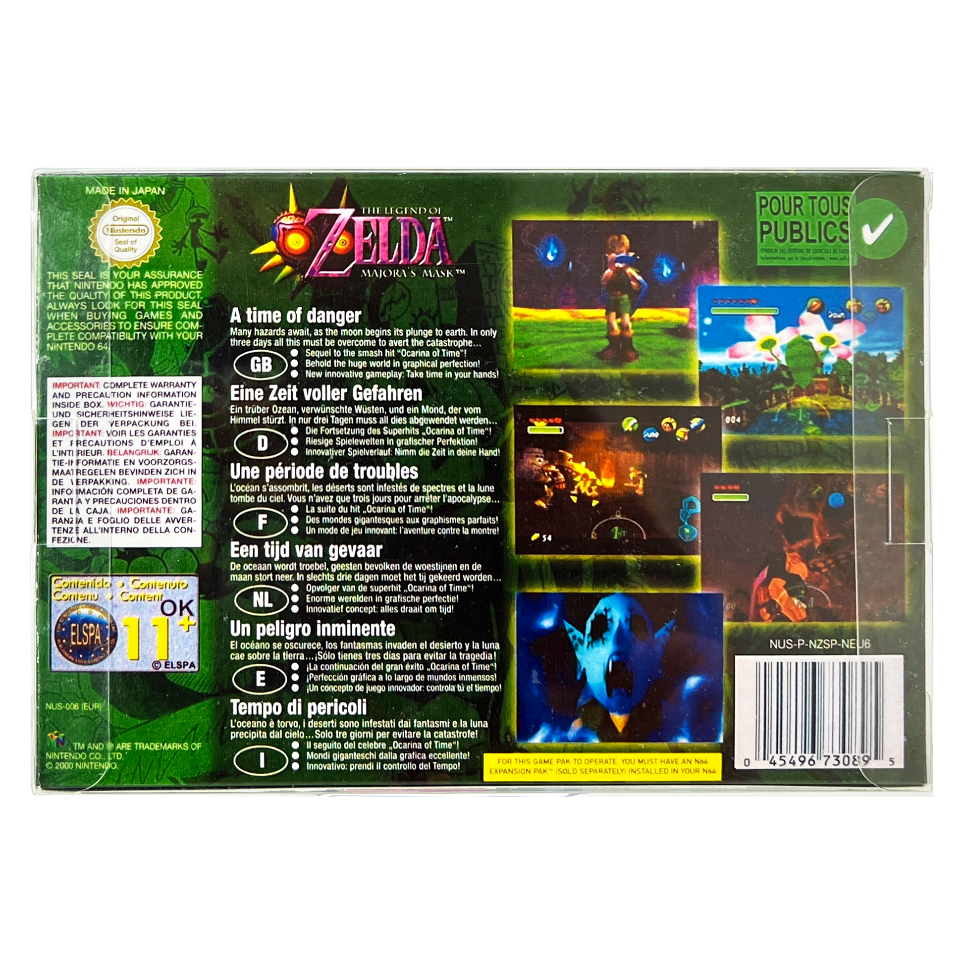 Boîte de protection pour jeux N64 – Accessoires-Figurines