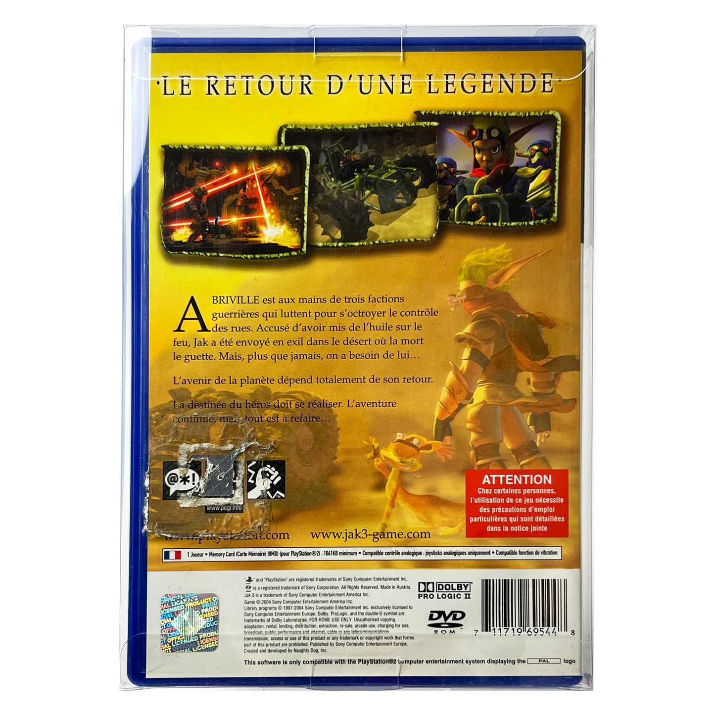 Boitiers de Protection Crystal Box de Jeux Playstation 1