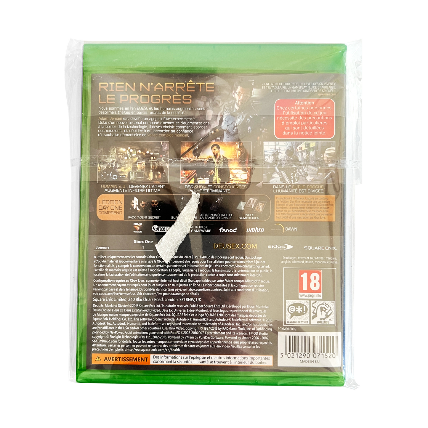 Pochette de Protection Jeux Xbox One